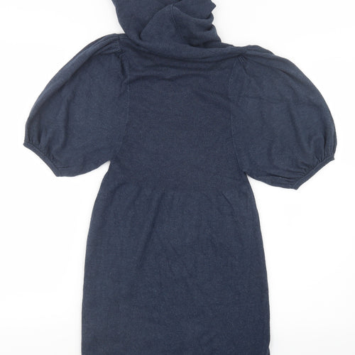 George Womens Blue  Knit Pullover Jumper Size 8