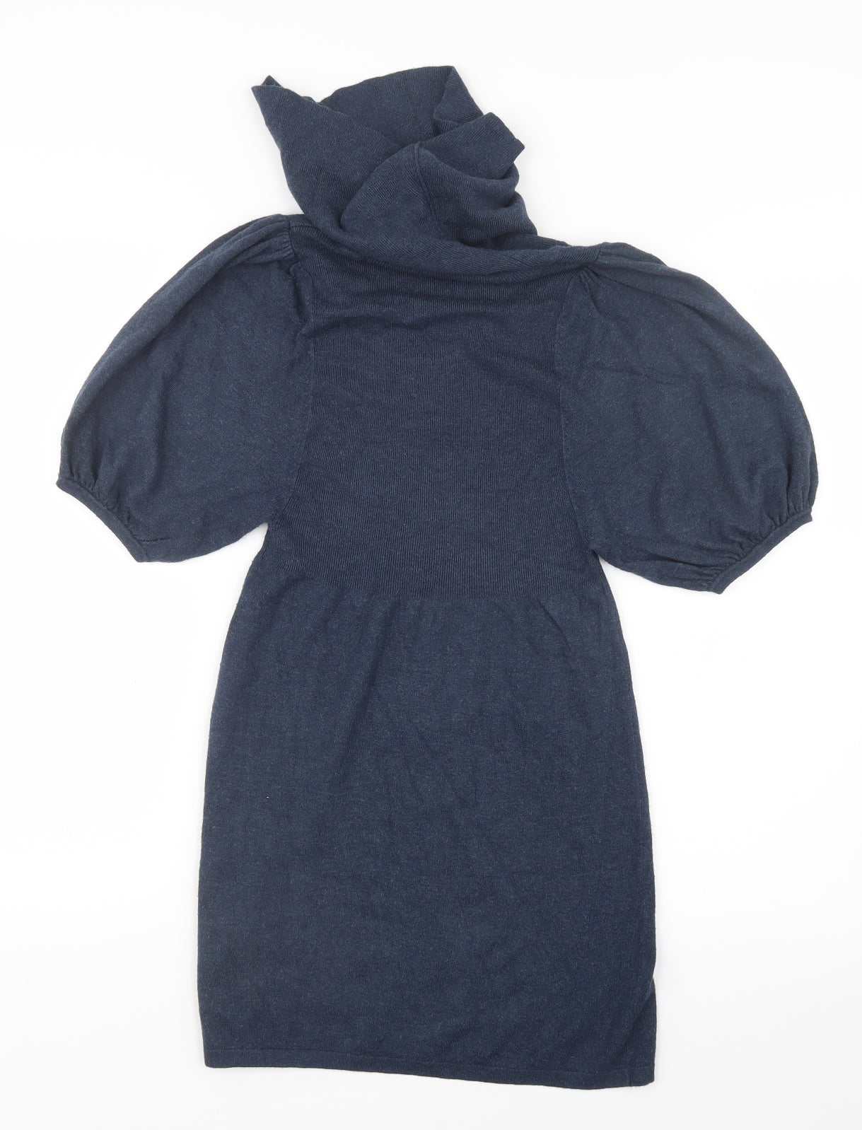 George Womens Blue  Knit Pullover Jumper Size 8