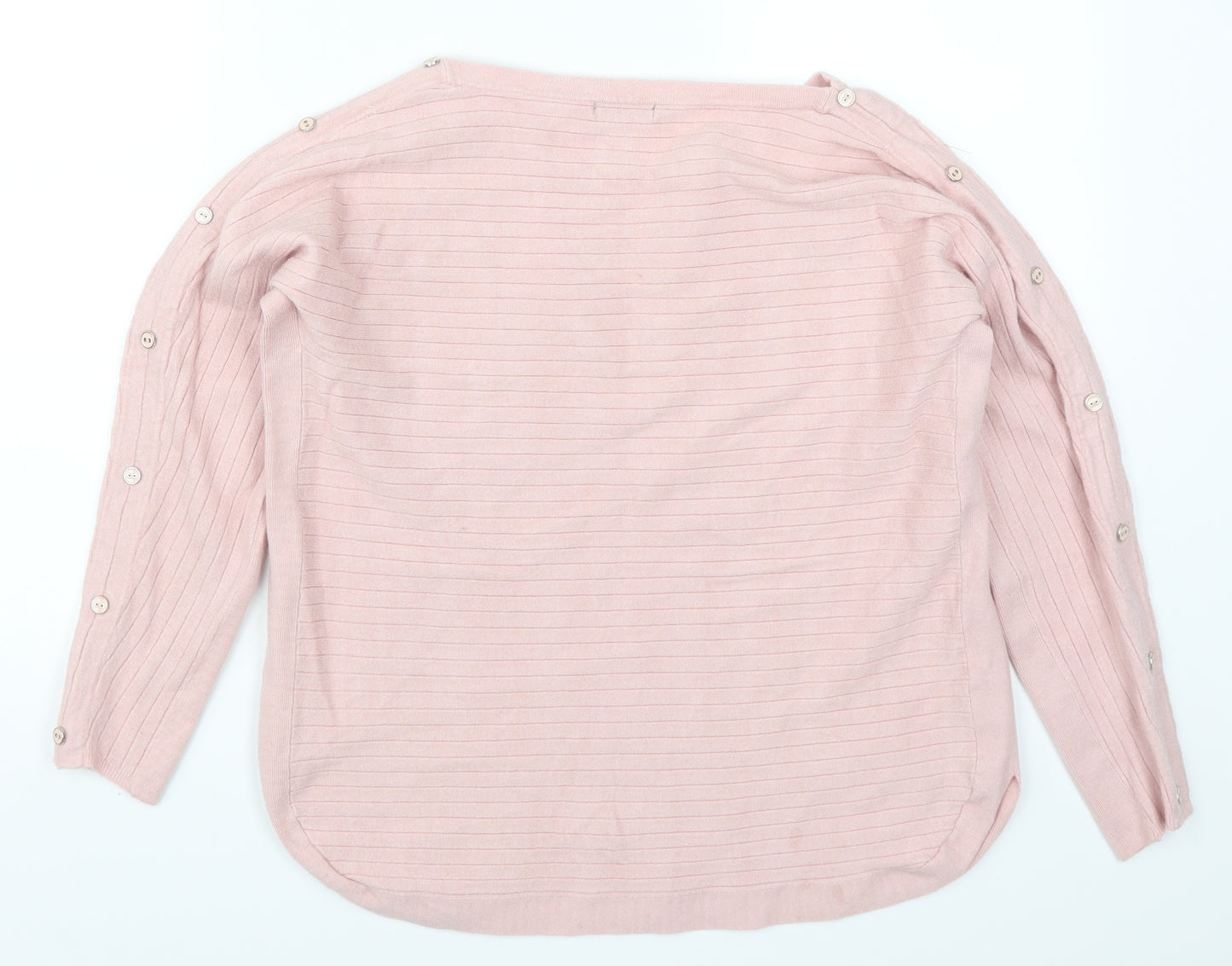 M&Co Womens Pink   Pullover Jumper Size 16