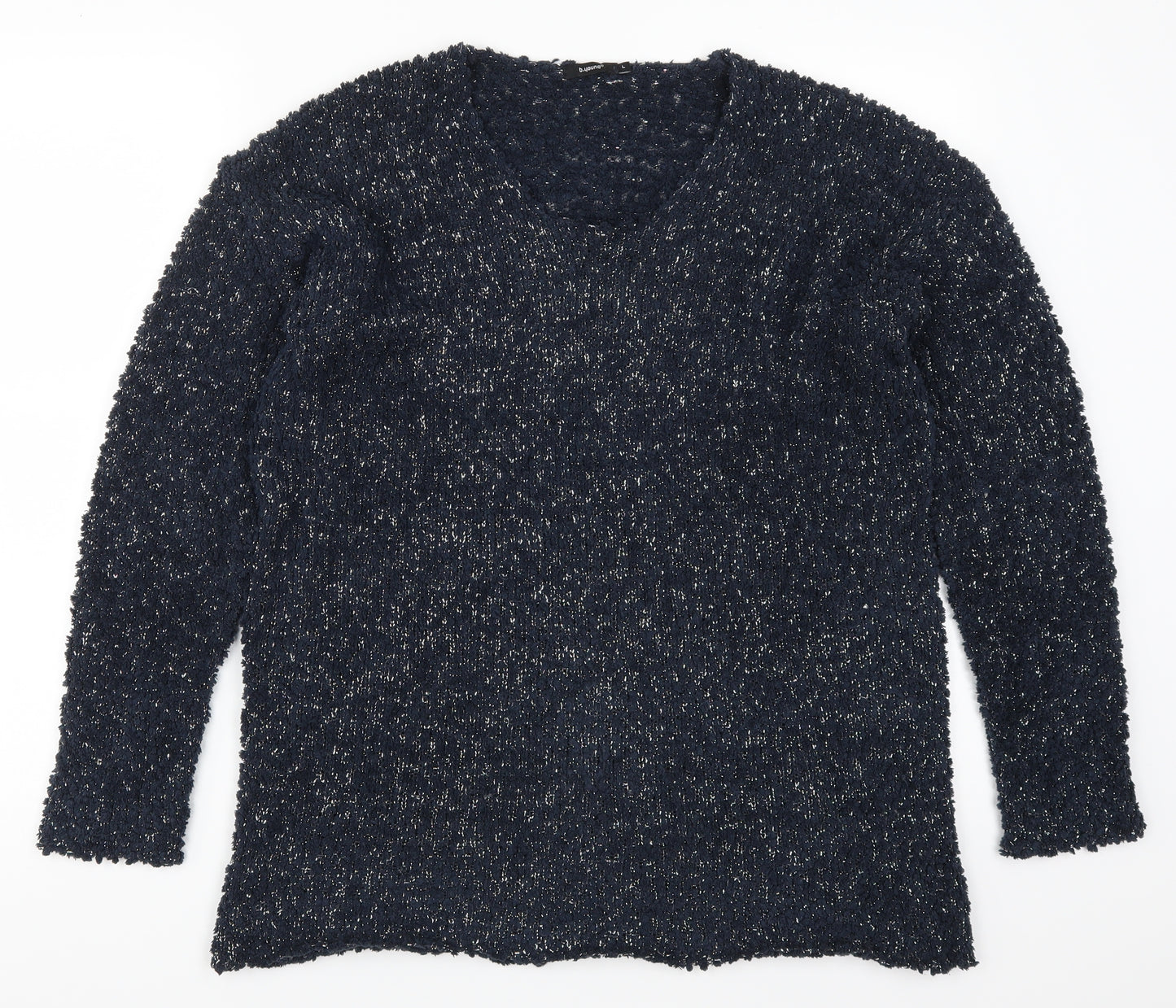 b.young Womens Blue   Pullover Jumper Size L