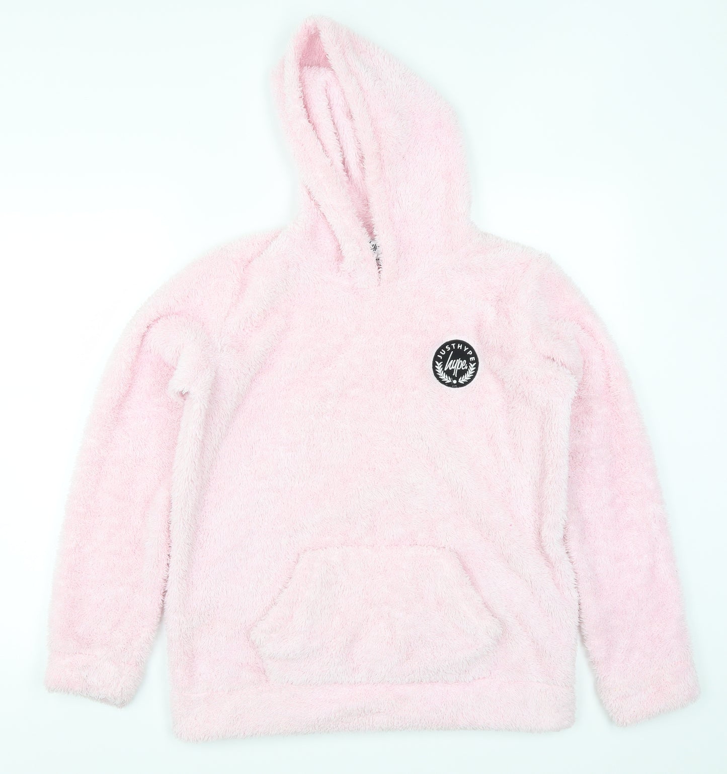 Hype Girls Pink   Pullover Hoodie Size 14 Years