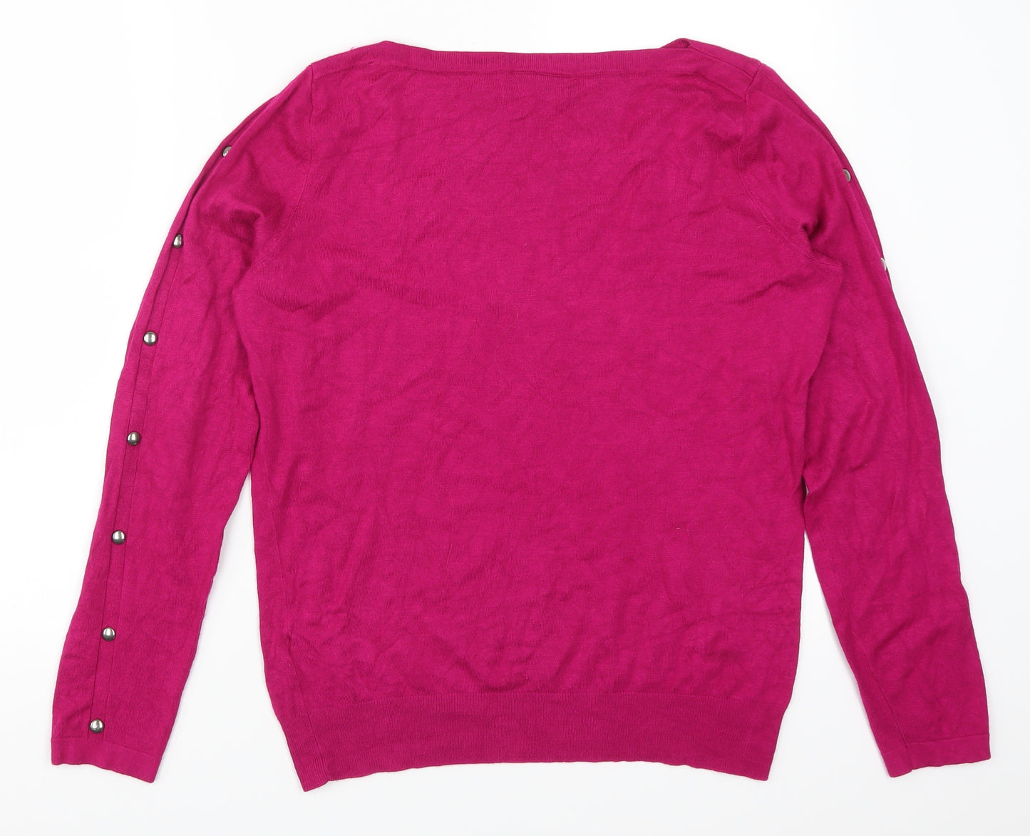 Wallis Womens Pink   Pullover Jumper Size 14