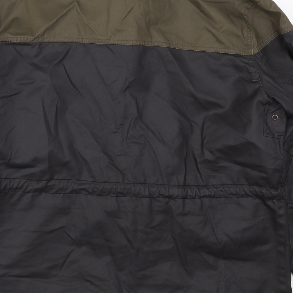 George Mens Black   Jacket Coat Size M