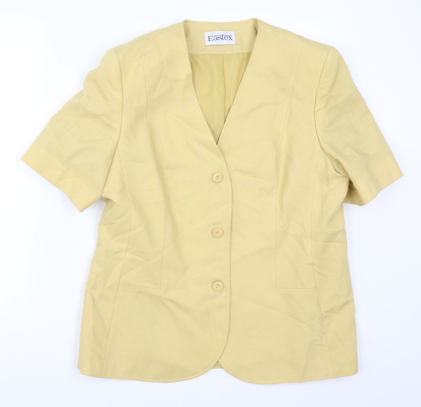 Eastex Womens Yellow   Jacket  Size 14