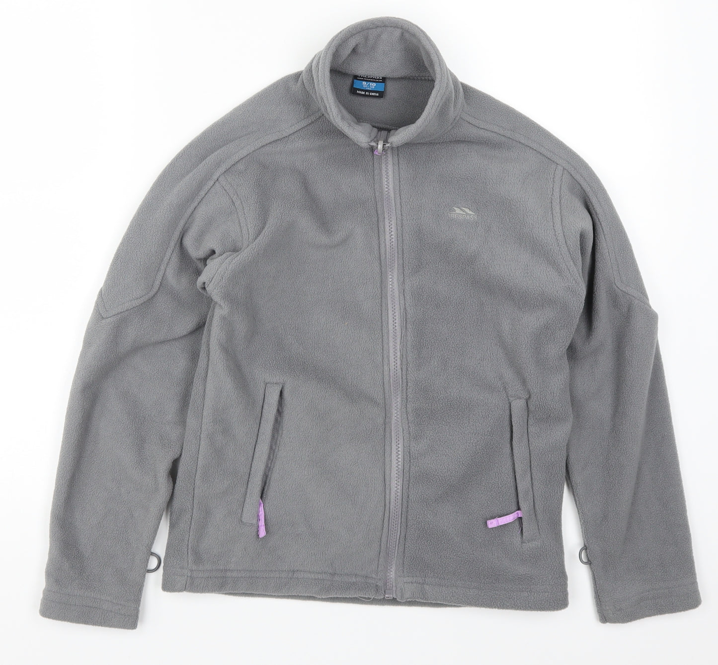 Trespass Girls Grey  Fleece Jacket  Size 9-10 Years
