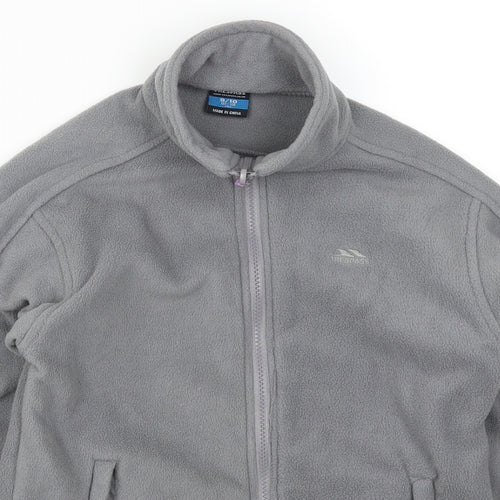 Trespass Girls Grey  Fleece Jacket  Size 9-10 Years