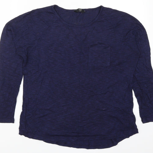 F&F Womens Blue   Basic T-Shirt Size 8