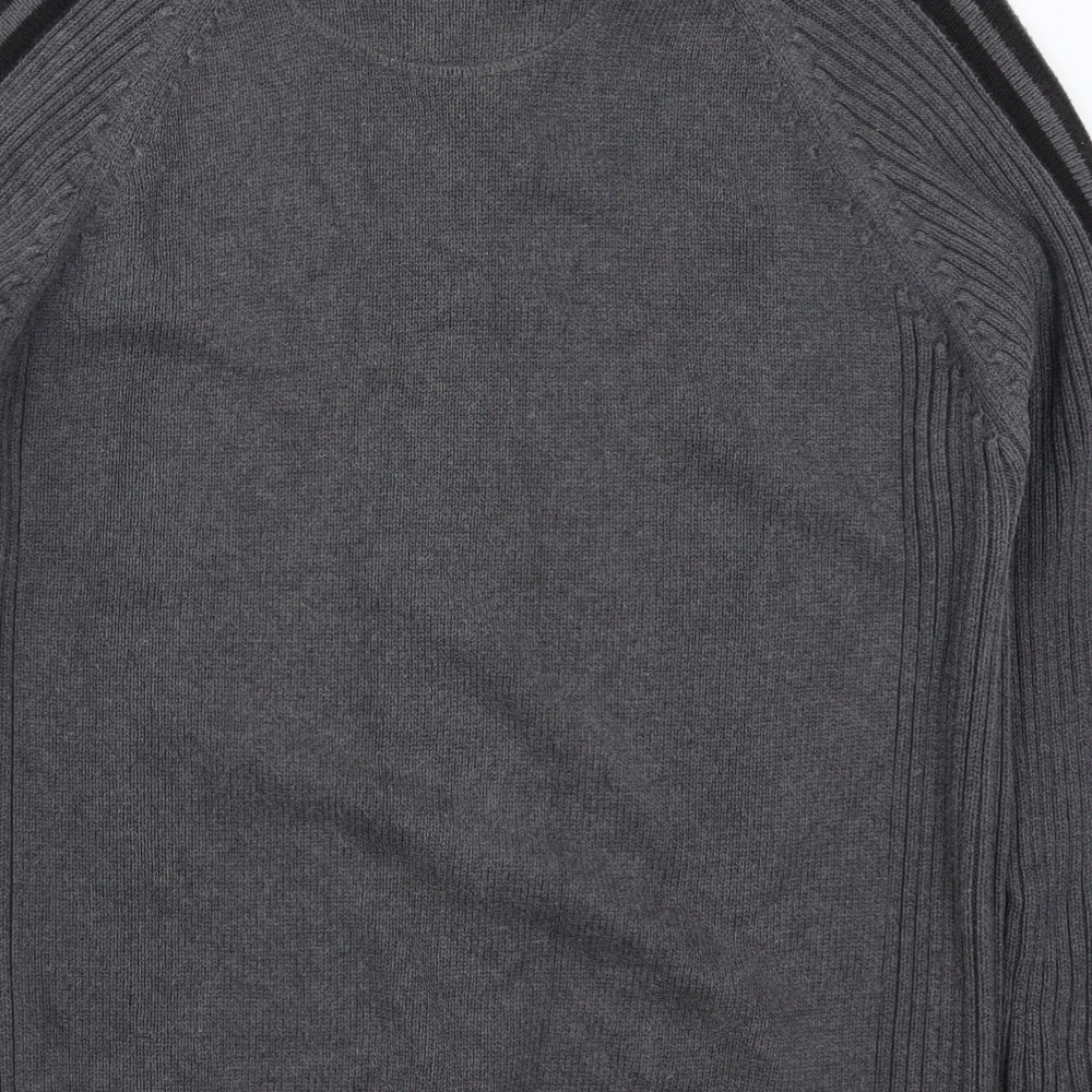 George Mens Grey   Pullover Jumper Size L