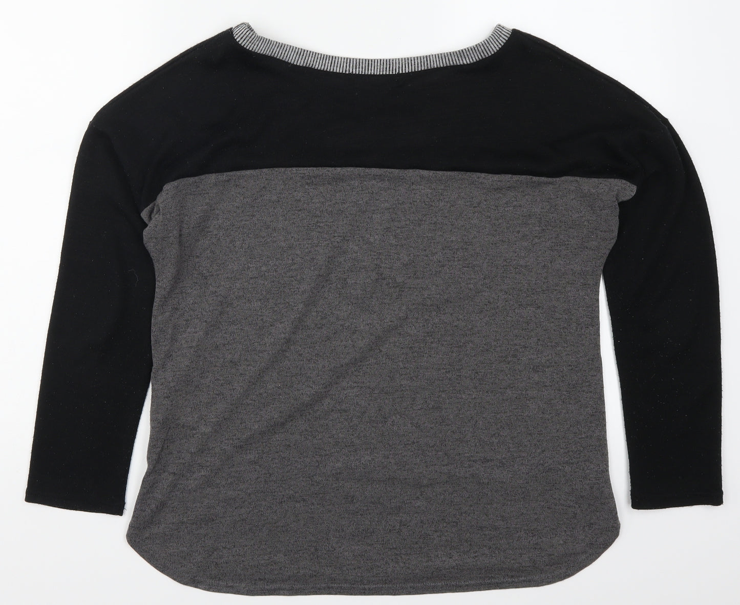 Oasis Womens Grey   Basic T-Shirt Size M