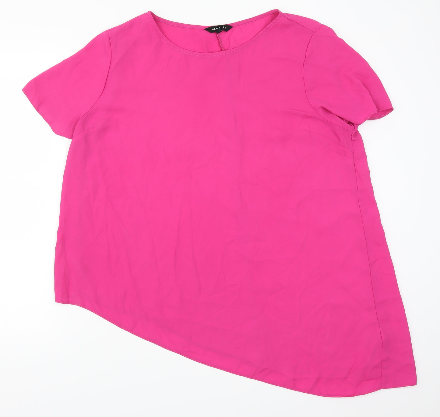 New Look Womens Pink   Basic Blouse Size 18