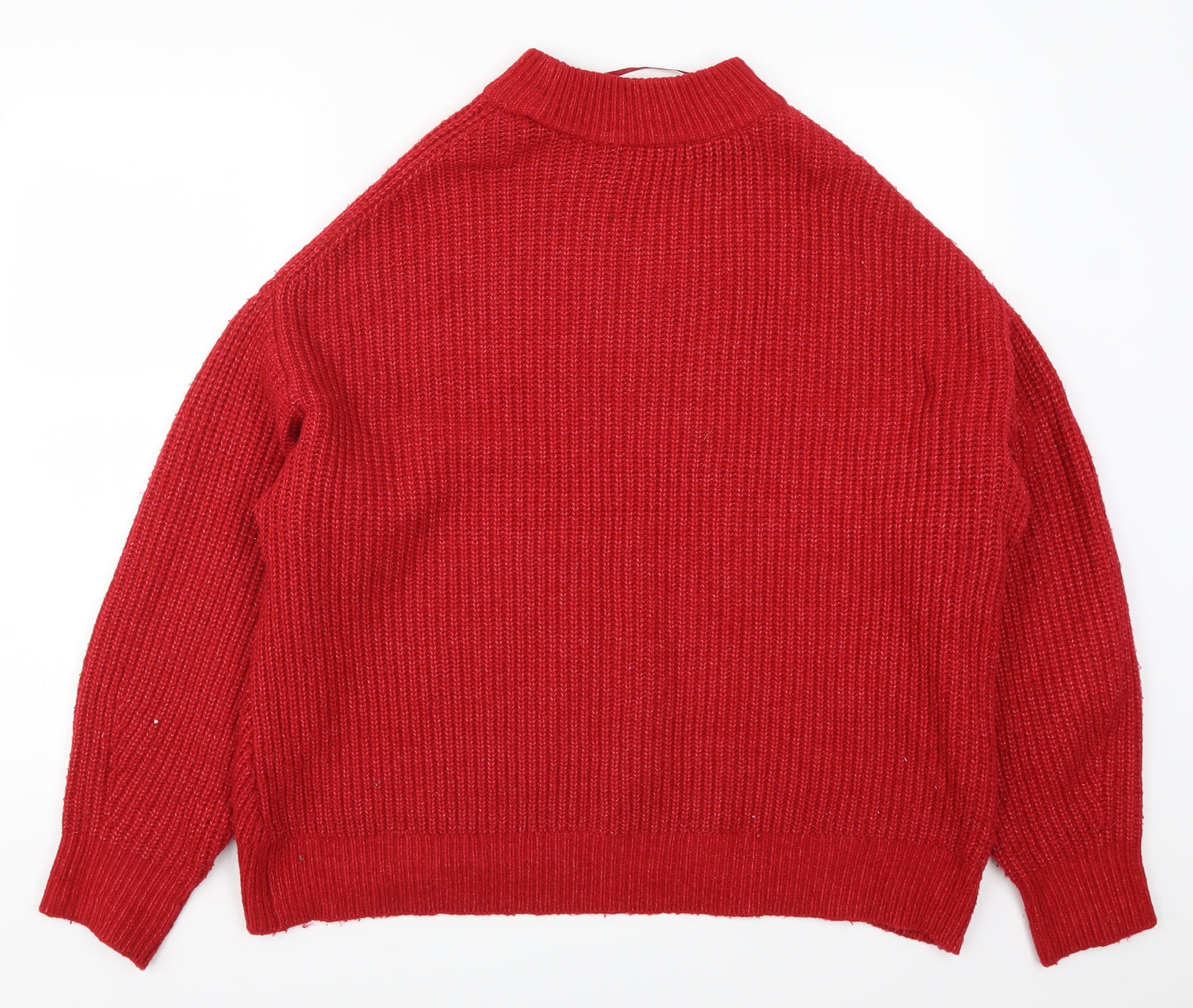 Primark Womens Red   Pullover Jumper Size 18