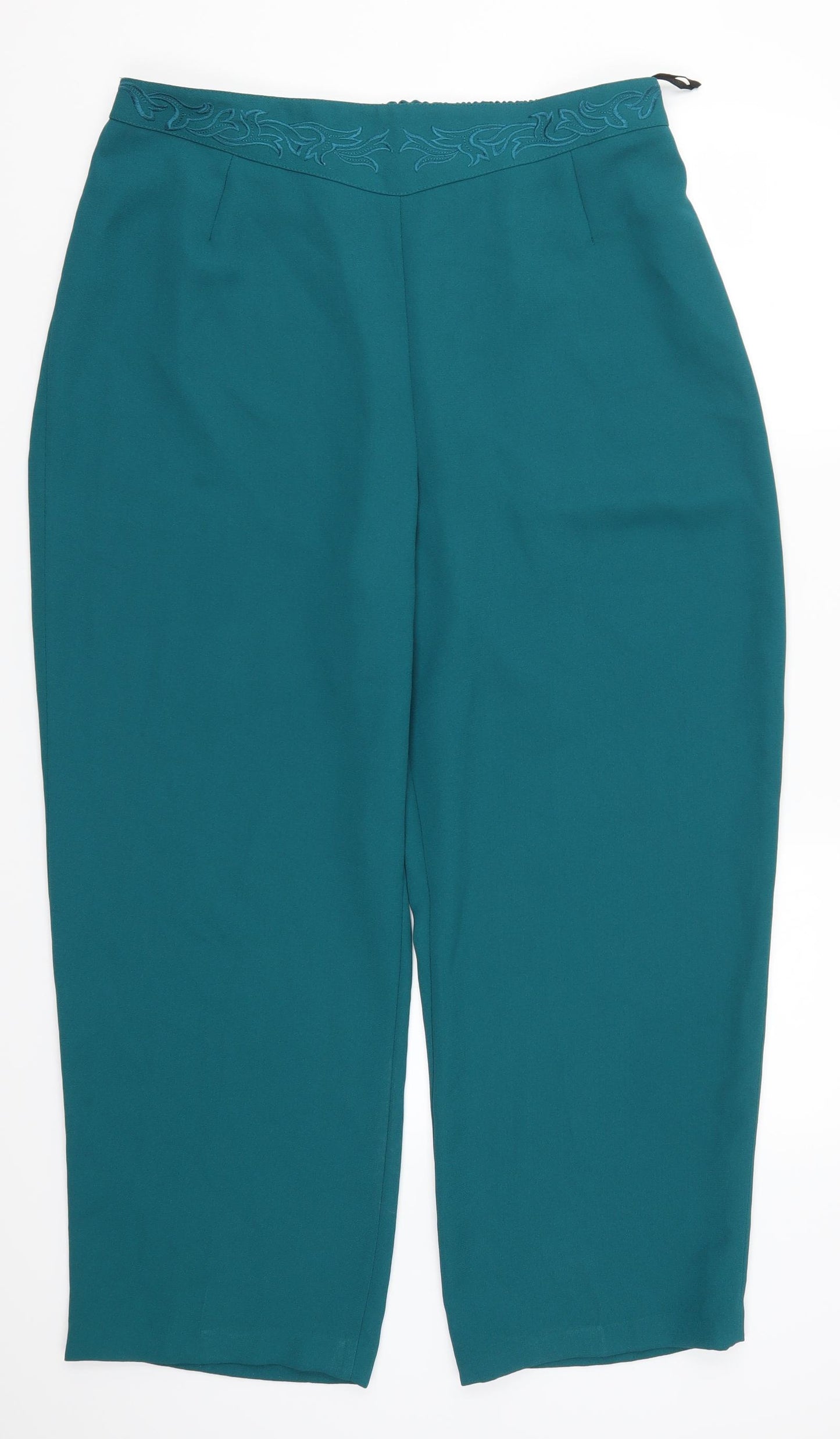 Bonmarché Womens Blue   Trousers  Size 22 L27 in