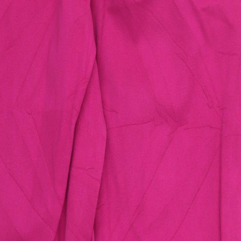 Madeleine Womens Pink  Denim Straight Jeans Size M L30 in