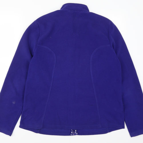 TU Womens Blue  Fleece Jacket  Size 16