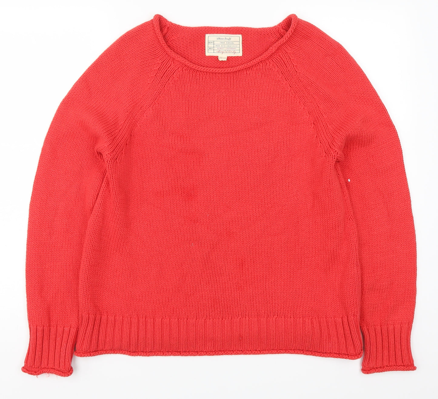White Stuff Womens Red   Pullover Jumper Size 14