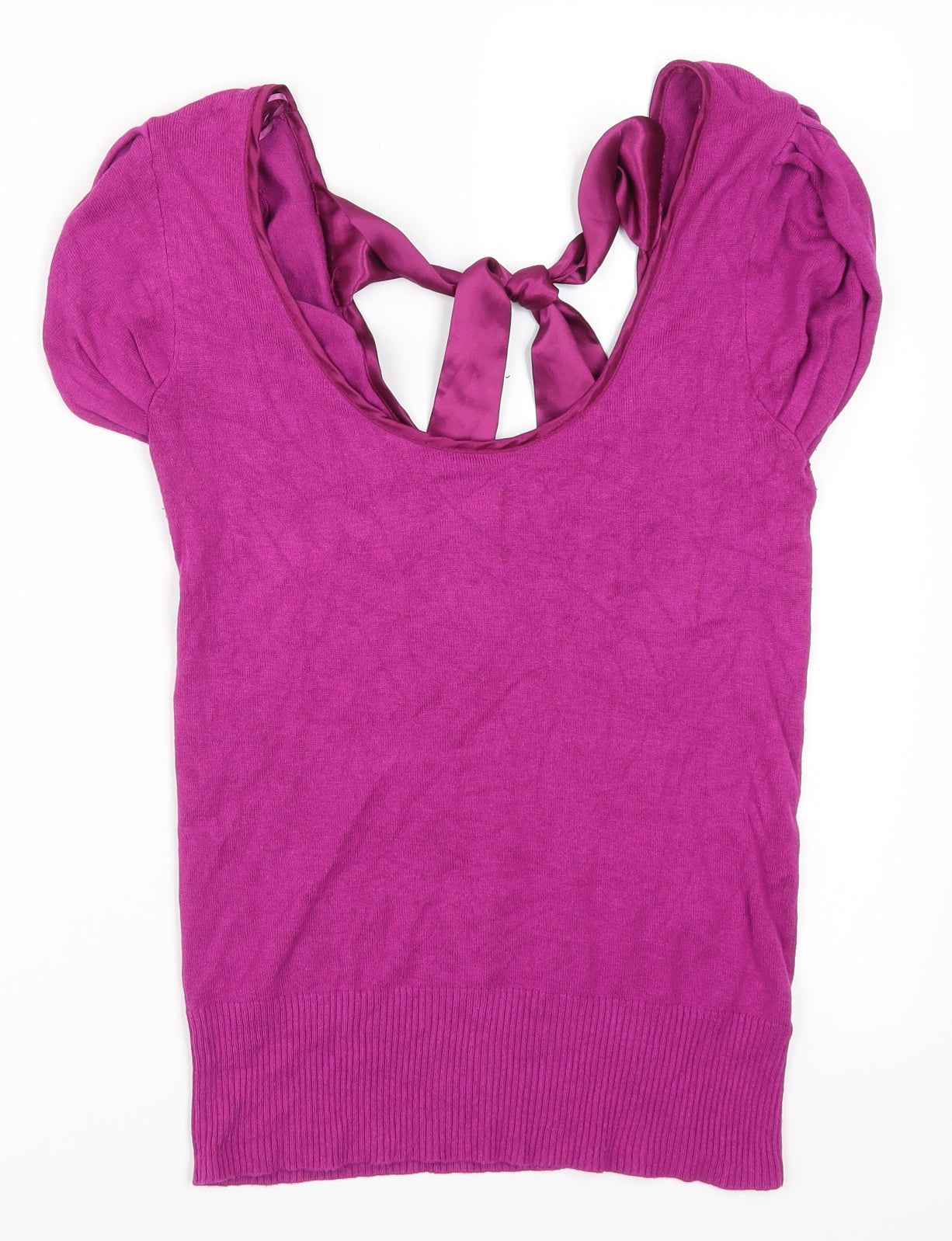 Evie Womens Pink   Basic T-Shirt Size 6