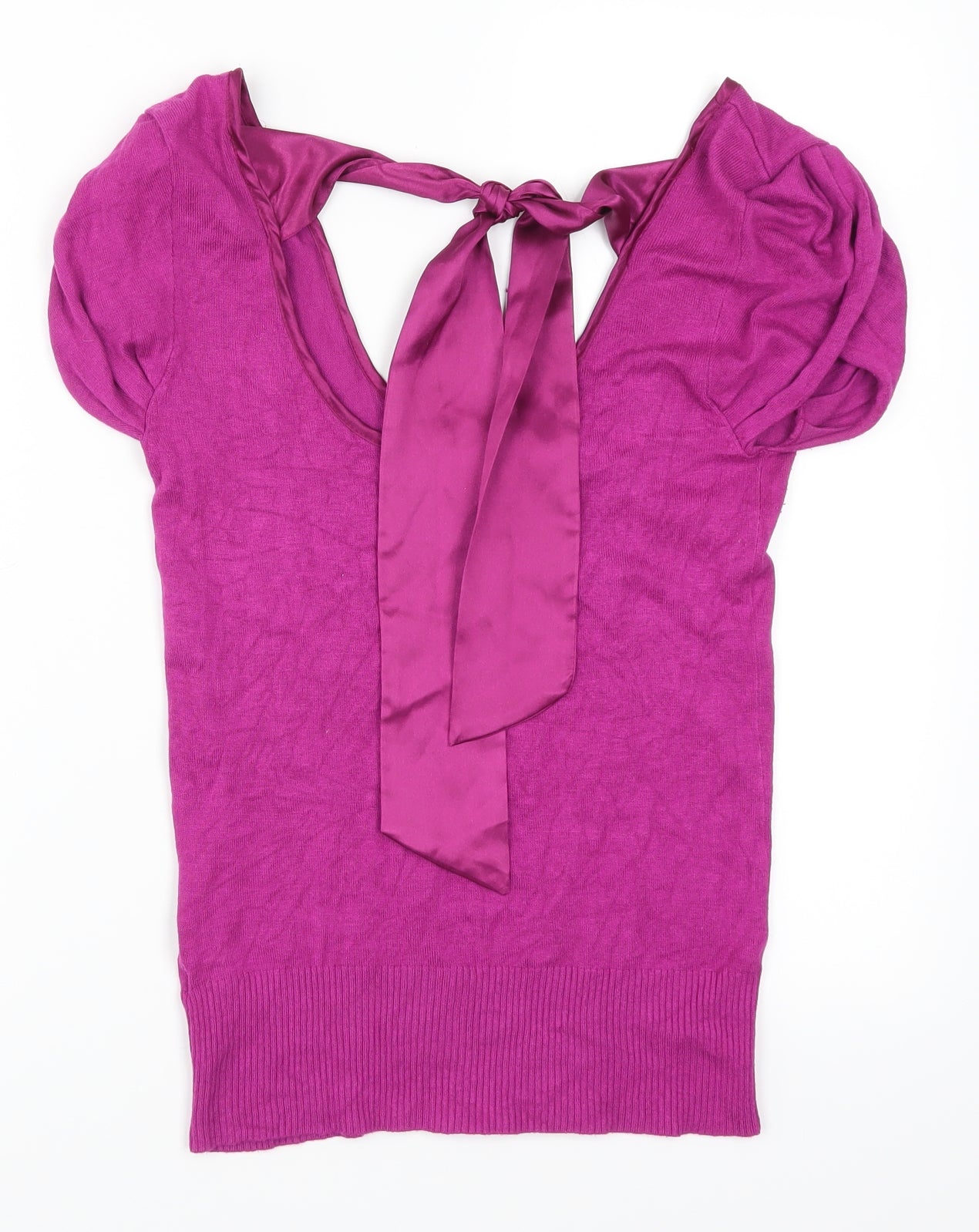 Evie Womens Pink   Basic T-Shirt Size 6