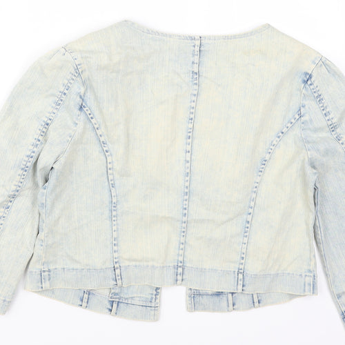 Marks and Spencer Womens Blue  Denim Jacket  Size 14