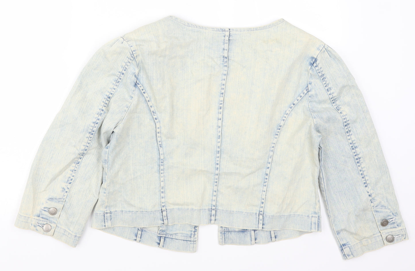 Marks and Spencer Womens Blue  Denim Jacket  Size 14