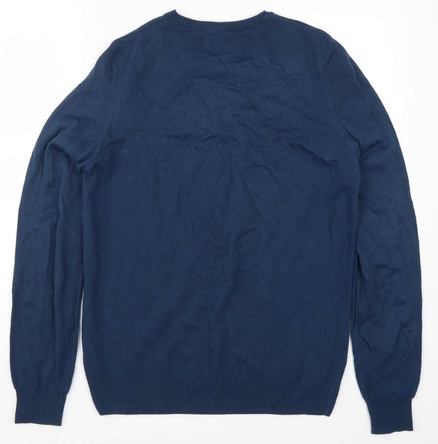 River Island Mens Blue   Pullover Jumper Size M