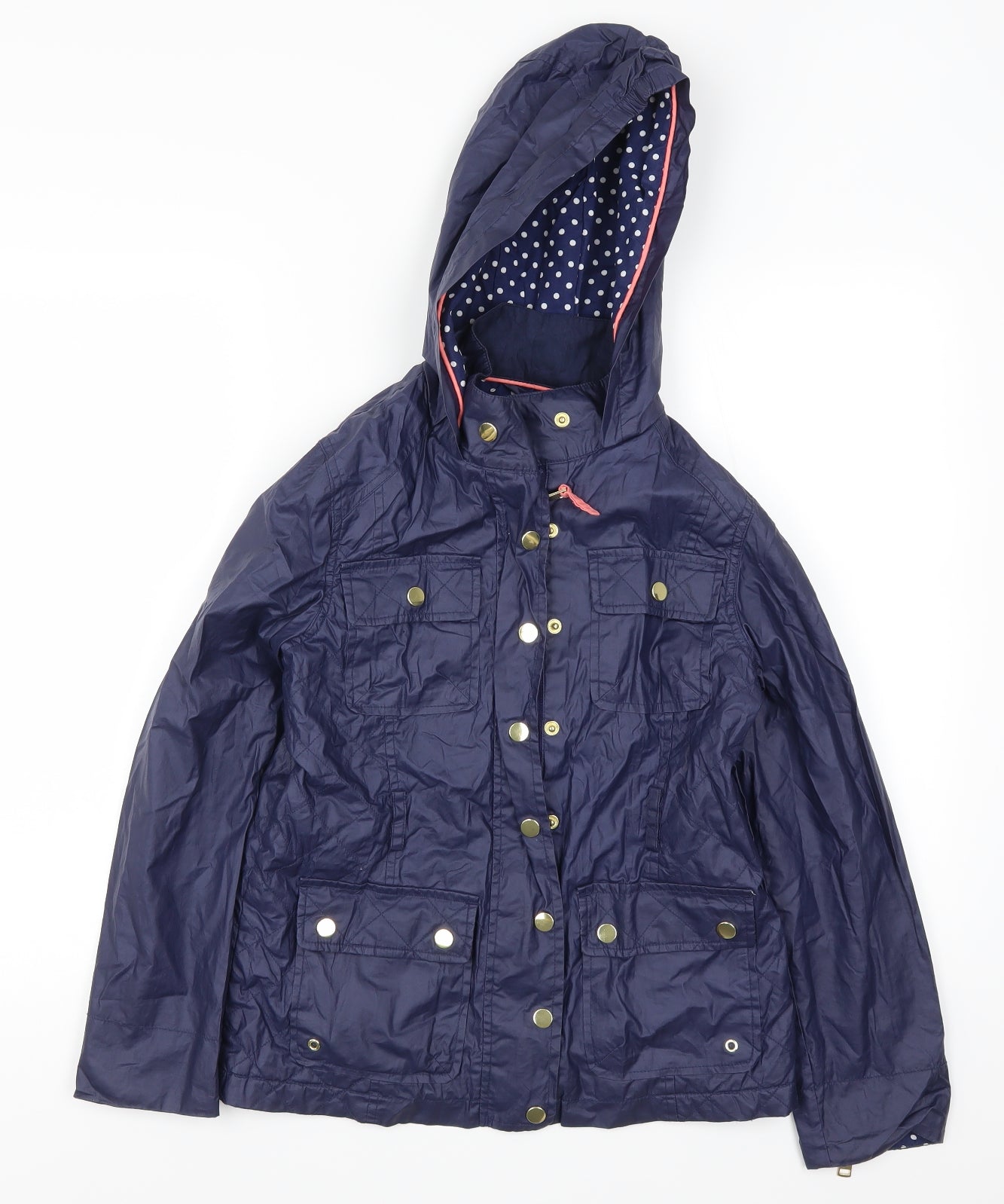 Marks and Spencer Girls Blue   Rain Coat Coat Size 11-12 Years