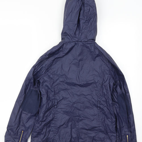 Marks and Spencer Girls Blue   Rain Coat Coat Size 11-12 Years