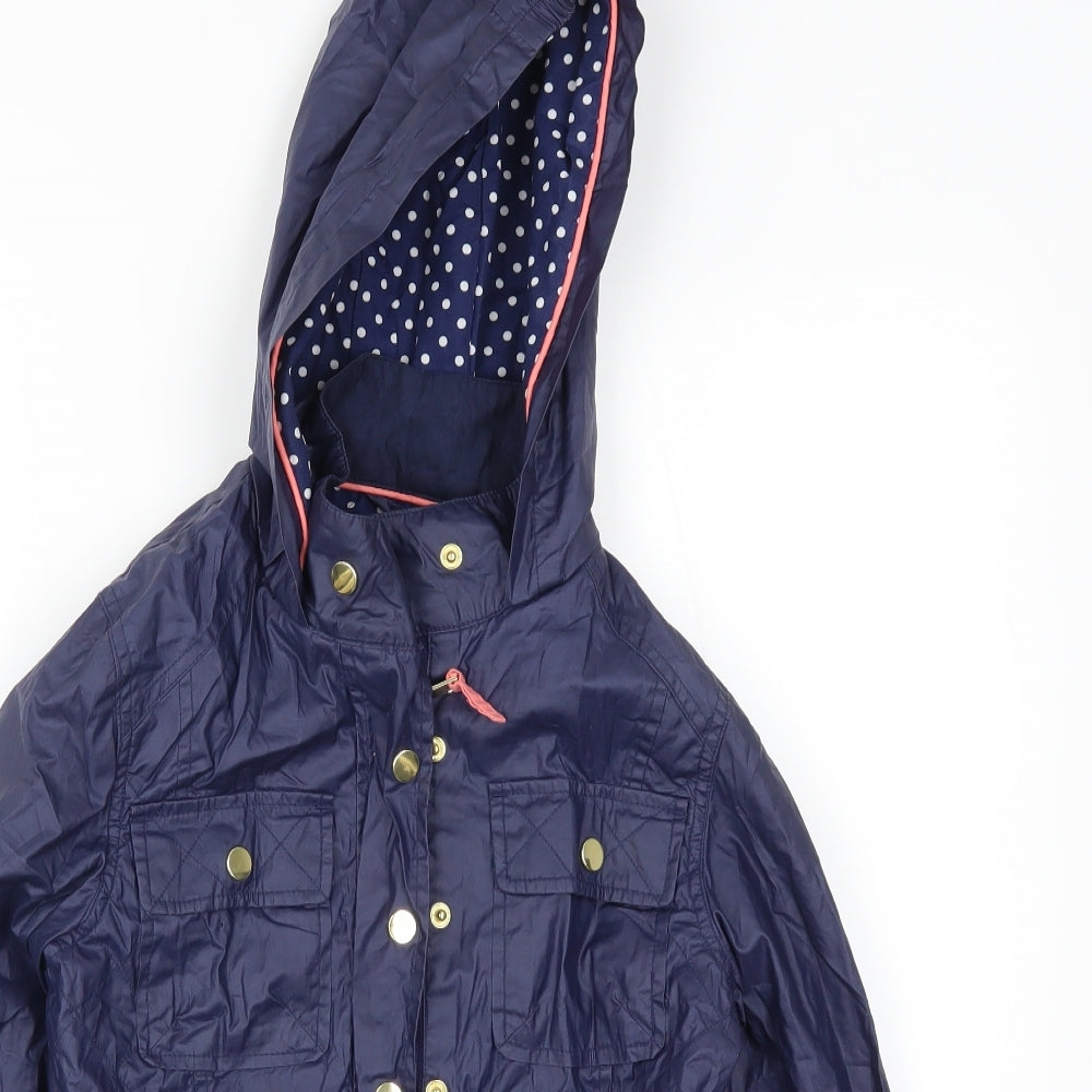 Marks and Spencer Girls Blue   Rain Coat Coat Size 11-12 Years