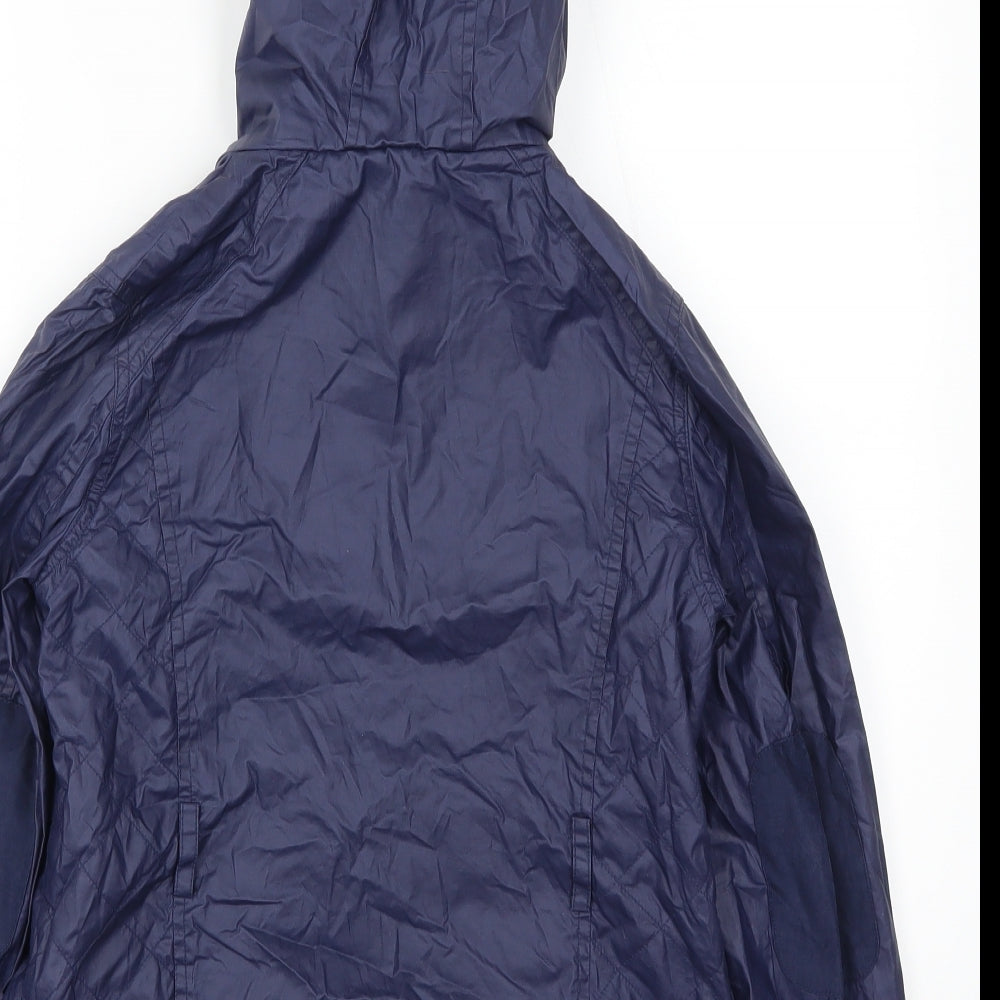 Marks and Spencer Girls Blue   Rain Coat Coat Size 11-12 Years