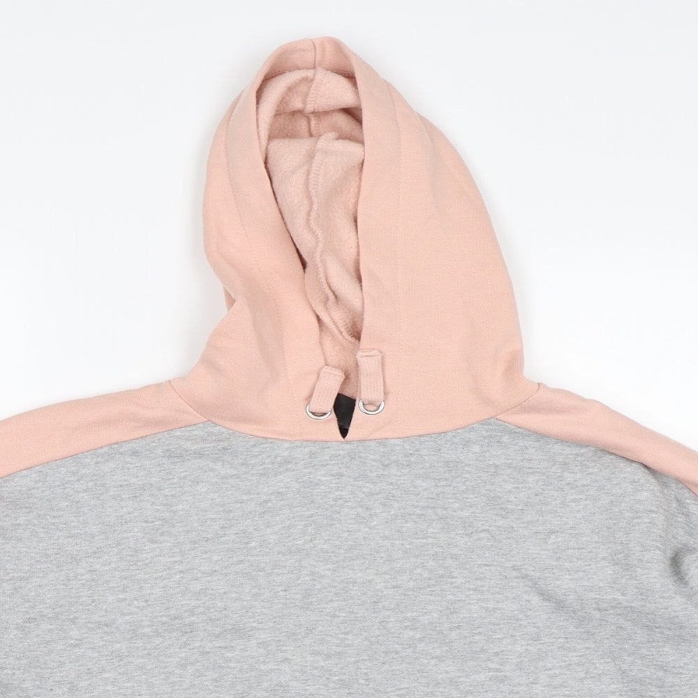 New Look Girls Grey   Pullover Hoodie Size 14-15 Years