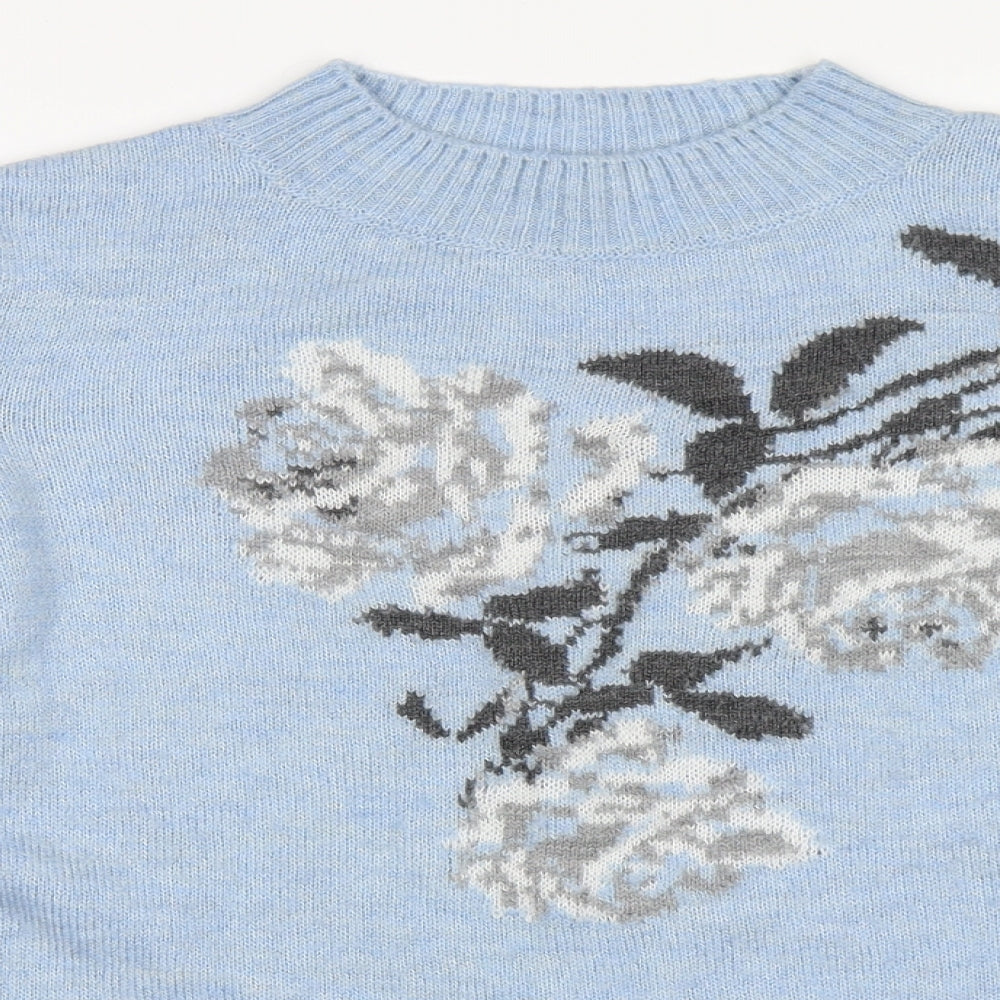 M&Co Womens Blue   Pullover Jumper Size 14