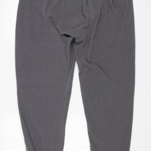 Thermal Mens Grey  Fleece Jogger Trousers Size 3XL L31 in