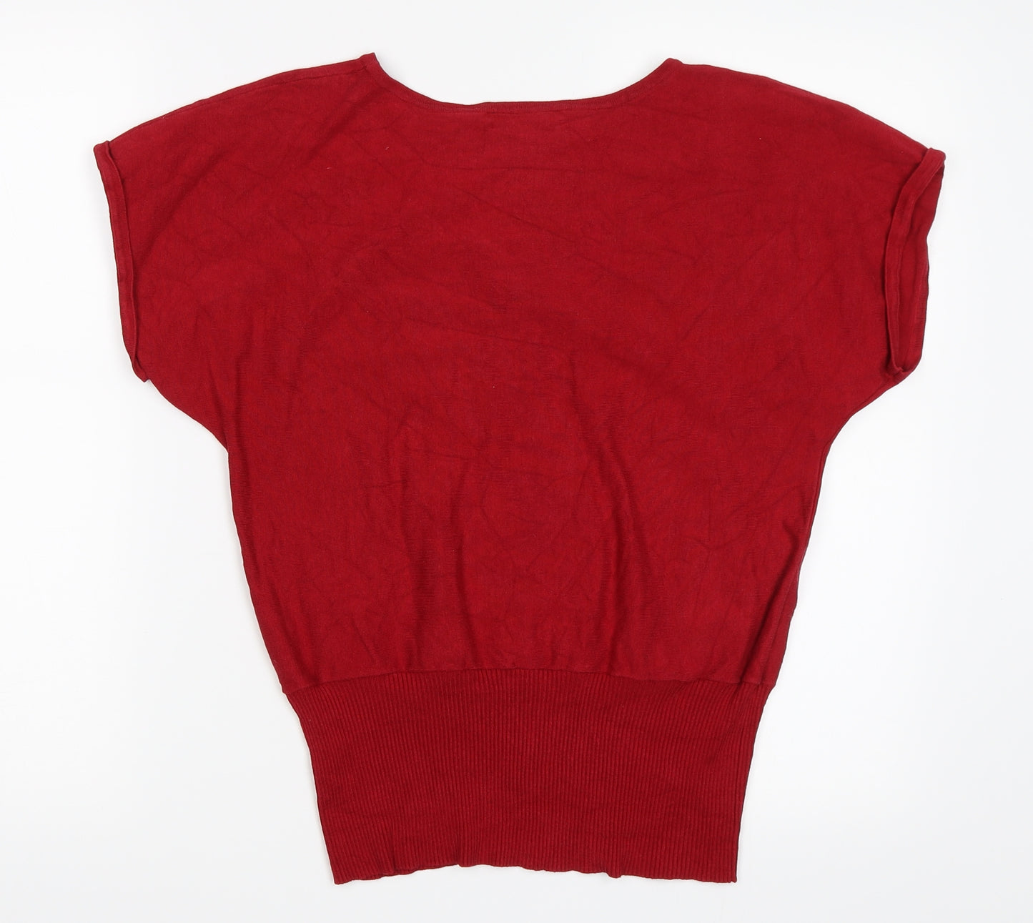 Cable & Gauge Womens Red   Pullover Jumper Size M