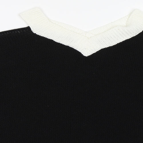 F&F Womens Black   Pullover Jumper Size 12