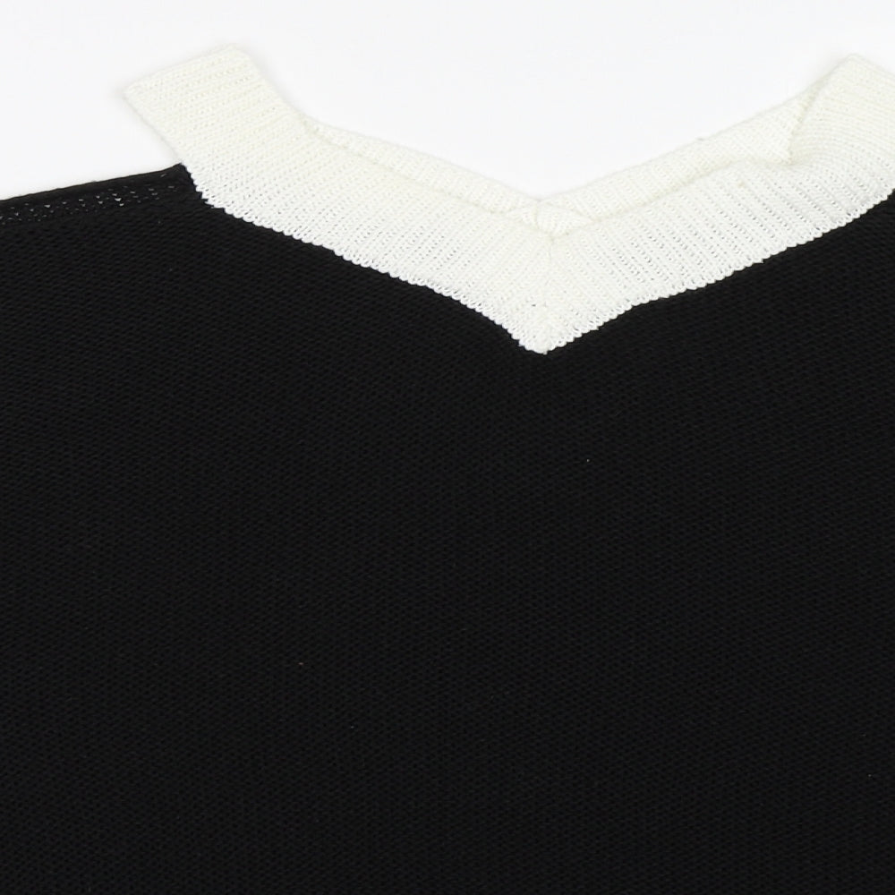 F&F Womens Black   Pullover Jumper Size 12