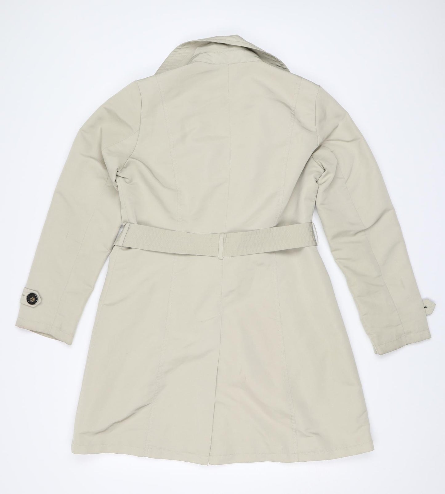 Marks and Spencer Womens Beige   Trench Coat Coat Size 12