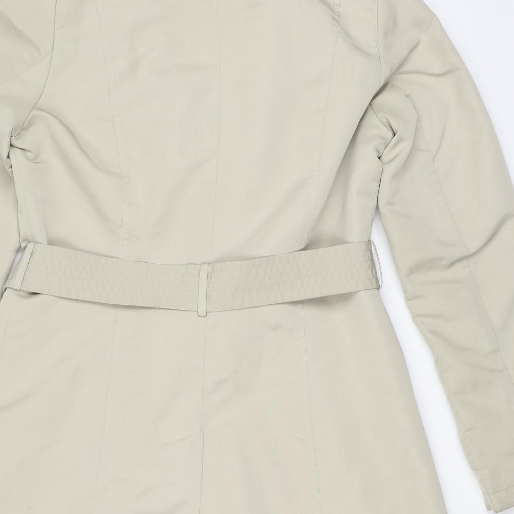 Marks and Spencer Womens Beige   Trench Coat Coat Size 12