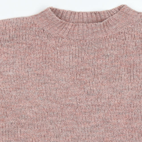 New Look Womens Pink   Pullover Jumper Size S