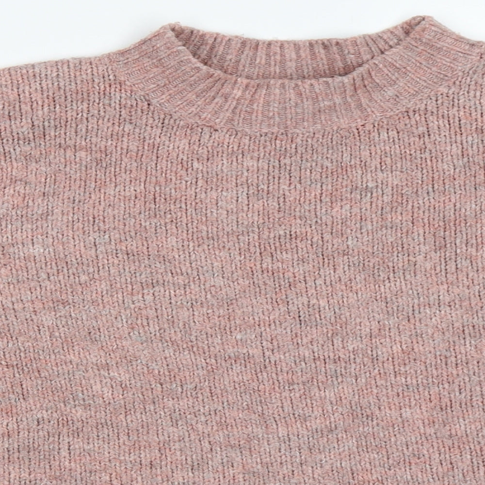 New Look Womens Pink   Pullover Jumper Size S