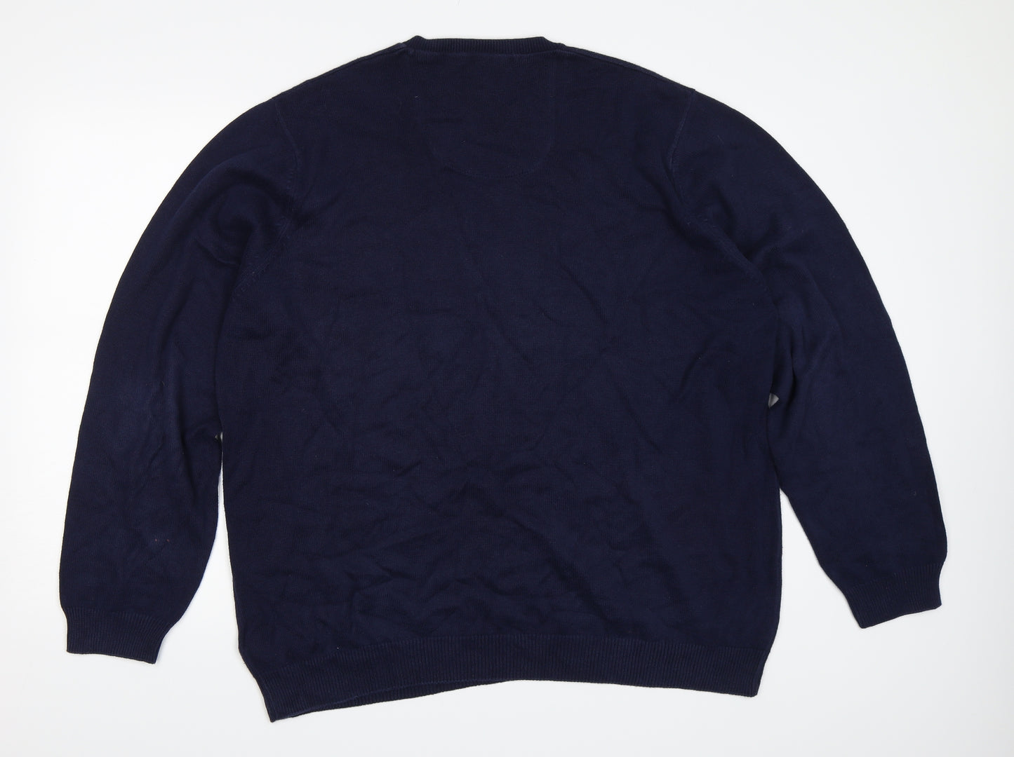 Marks and Spencer Mens Blue   Pullover Jumper Size XL