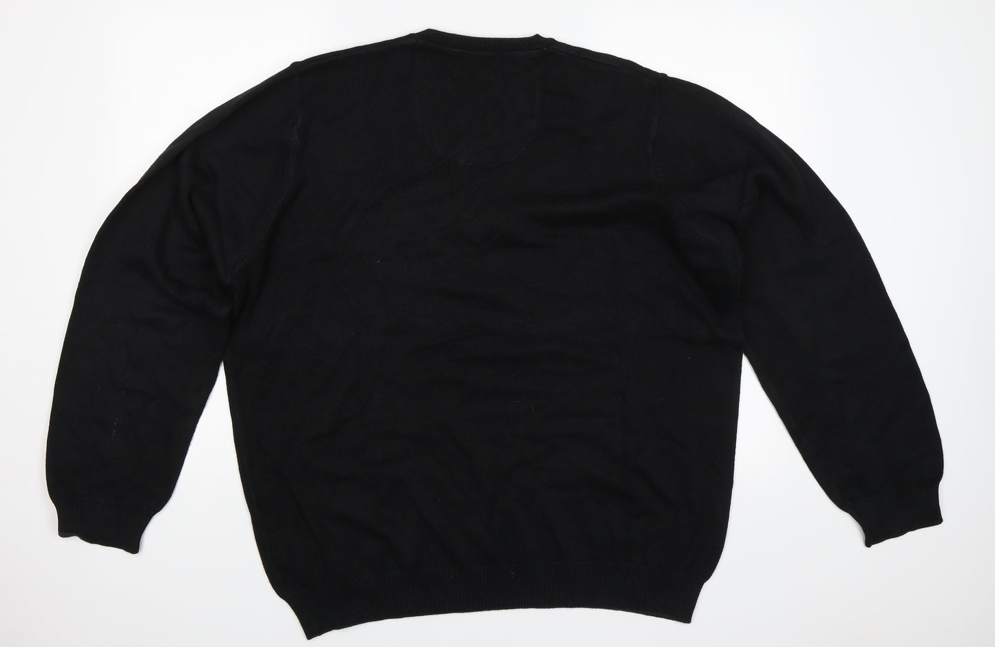 Marks and Spencer Mens Black   Pullover Jumper Size XL