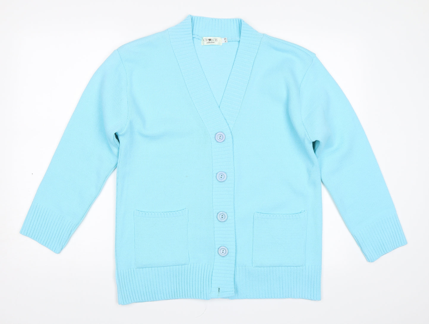 Choice Collection Womens Blue   Cardigan Jumper Size S
