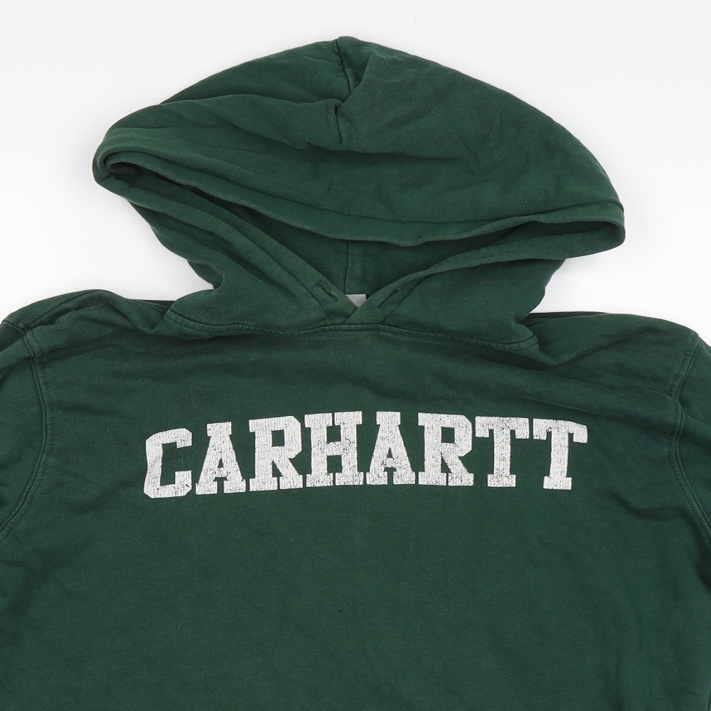 Carhartt Mens Green   Pullover Hoodie Size S