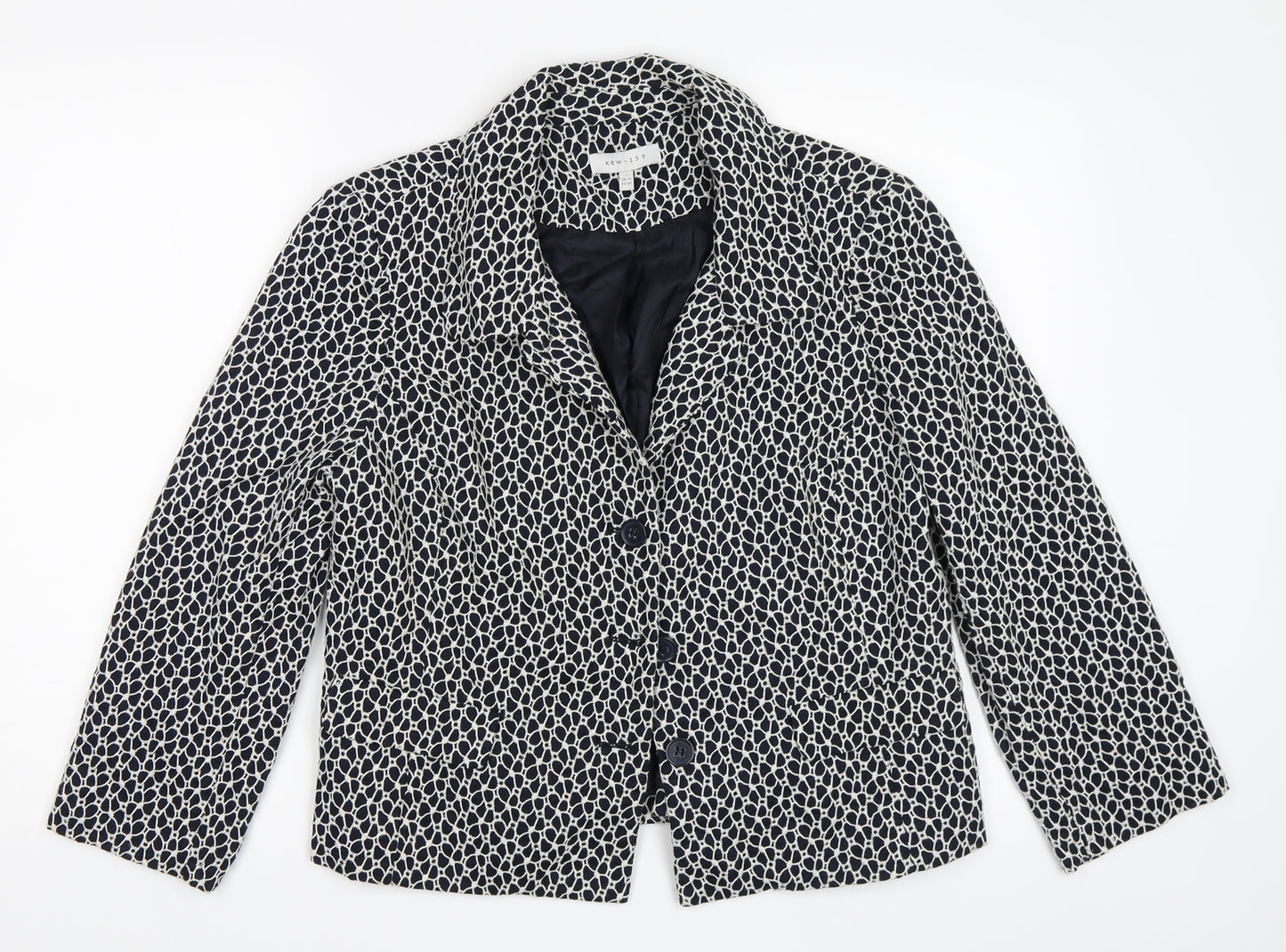Kew 159 Womens Blue   Jacket Blazer Size 14
