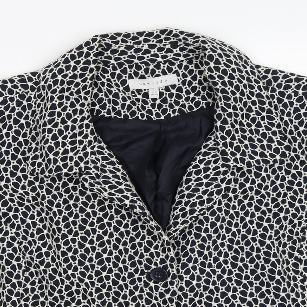 Kew 159 Womens Blue   Jacket Blazer Size 14