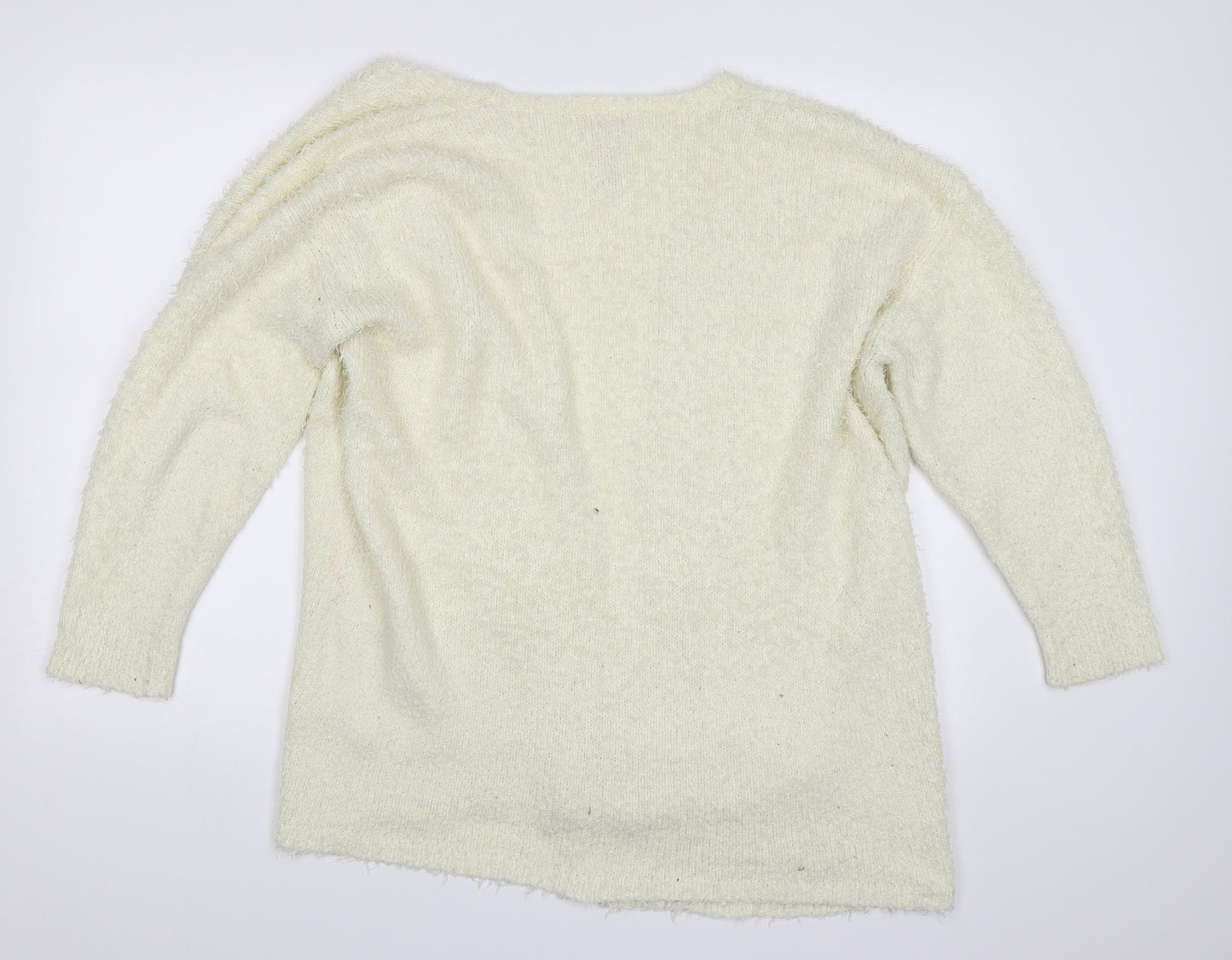 Marisota Womens Ivory   Cardigan Jumper Size 16