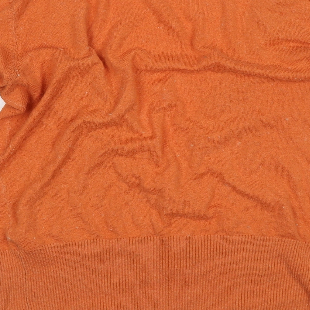 NEXT Womens Orange   Cardigan Jumper Size 14