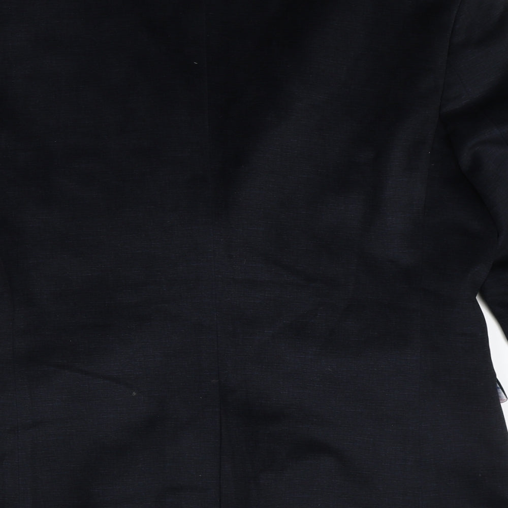 Cavani Mens Black   Jacket Blazer Size 42