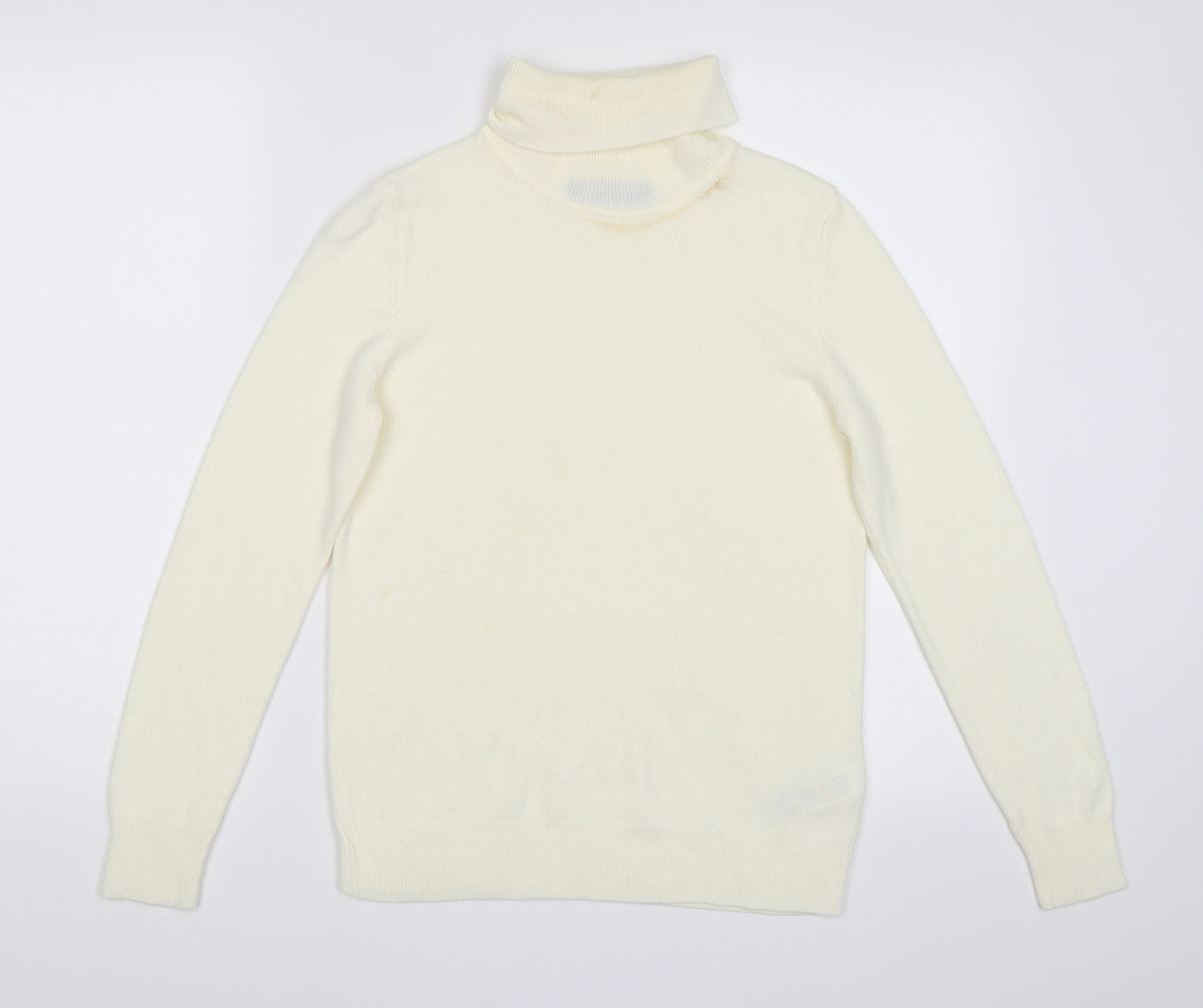 Marks and Spencer Womens Ivory   Pullover Jumper Size 10