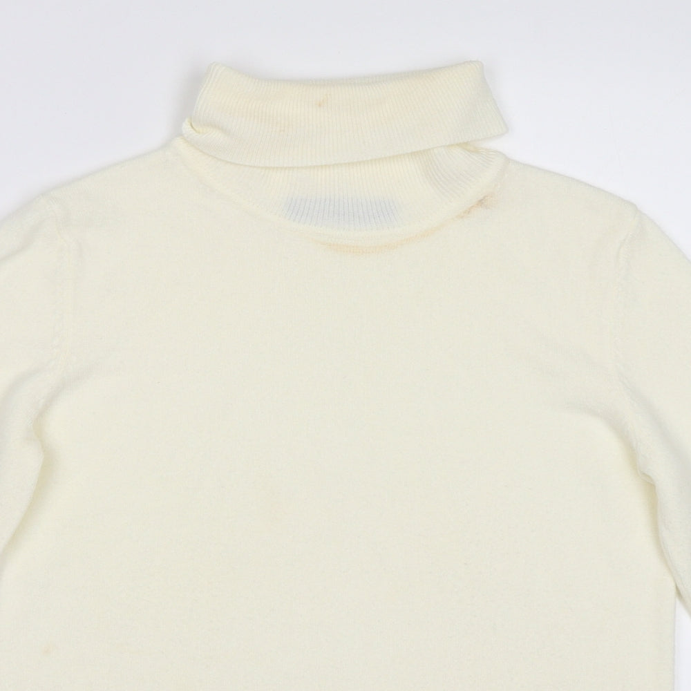 Marks and Spencer Womens Ivory   Pullover Jumper Size 10