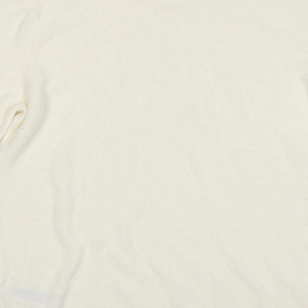 Marks and Spencer Womens Ivory   Pullover Jumper Size 10